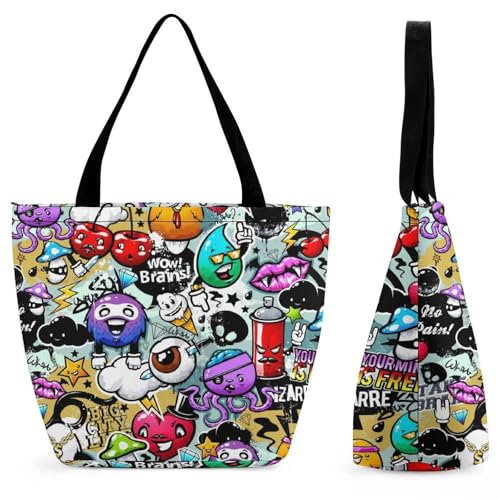 Sac à main dessins animés grand format pour ne plus manquer de place