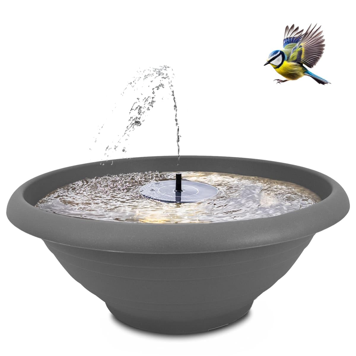 Vaso per piante KAWALA Giacinto d'acqua 60 cm Beige sabbia