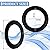 Puxyblue 385311658 Flush Ball Seal Gasket Replacement for 300 310 320 Dome-tic RV Toilets Motorhome Camper Trailer Toilets - 4 Inch Ideal Flush Ball Gaskets Black High-Grade Rubber, Pack of 3