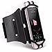 VUP Running Armband for iPhone Xs Max/XS/XR/X/6S/7/8 Plus, Galaxy S10/S9 Plus/S8/ Note 9/8/J7, LG G6/V30, Google Pixel 3/2 XL, 180 Rotatable Cell Phone Holder Arm Band for Gym Workout (Black)