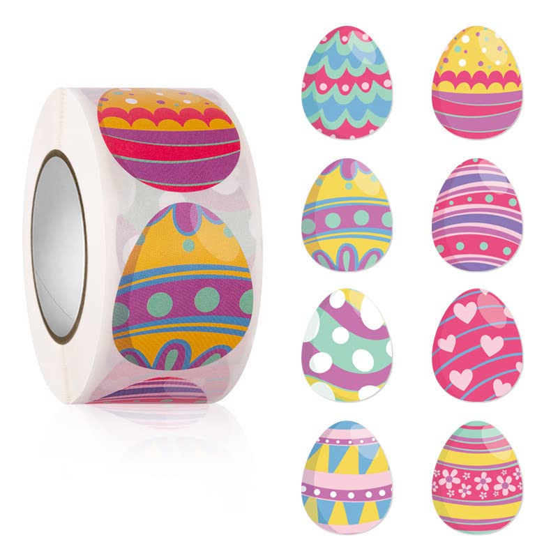 Adesivi Pasquali Fyvadio - 284 Pezzi Con Coniglietti, Uova E Carote - Foto 7