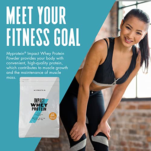 Myprotein® Impact Whey Protein Powder, Salted Caramel, 2.2 Lb (40 Servings) #TOP3