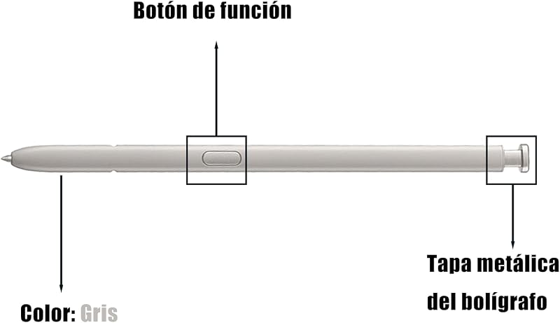 Peixiong S25 Ultra S Pen szürke stylus Samsung Galaxy S25 Ultra/S25+ helyettesítő toll