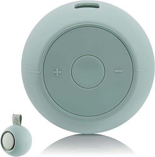 Funda de viaje para máquina de sonido para Hatch Rest Go, funda protectora de sonido portátil de silicona para máquina de ruido blanco (verde claro)