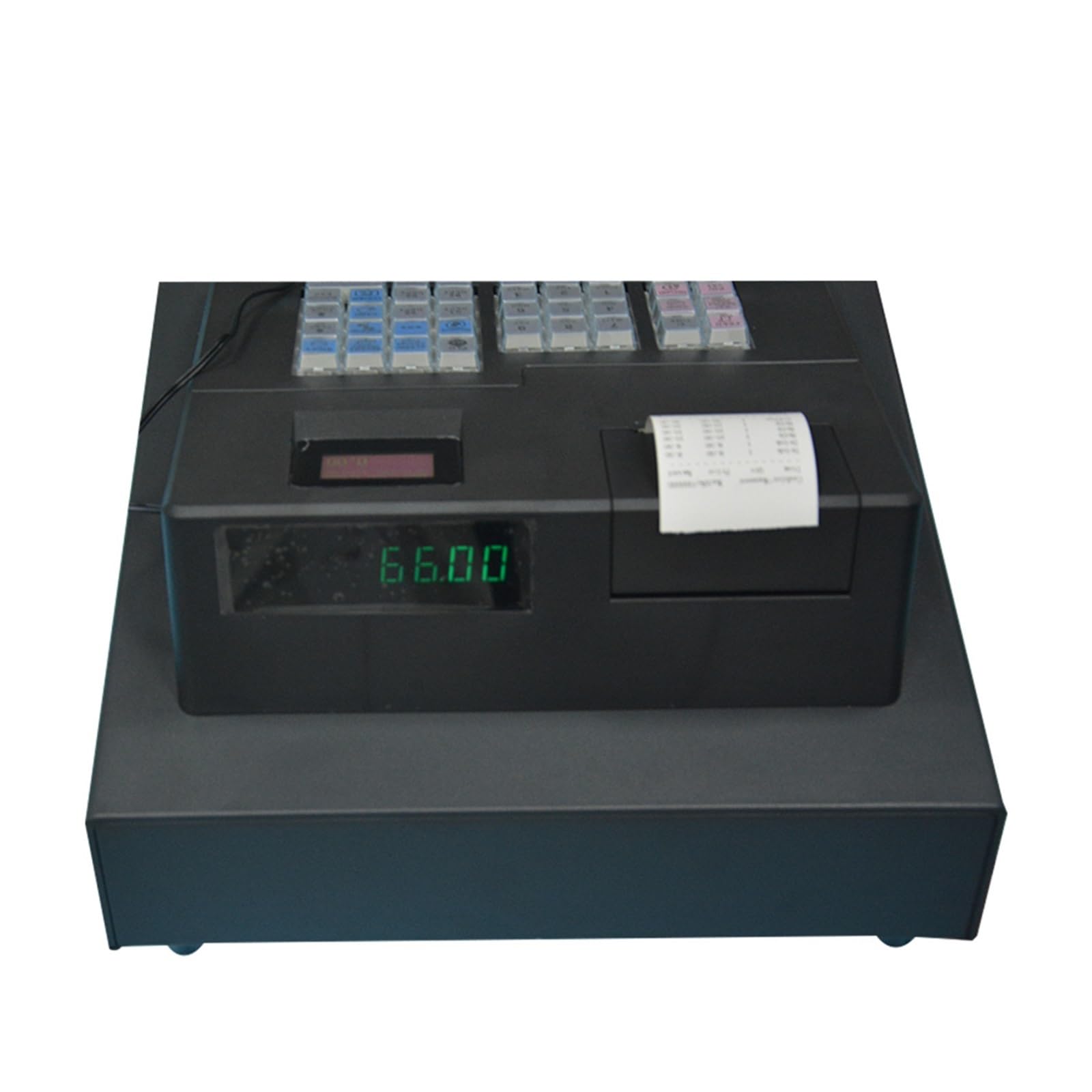 Registratore di Cassa Registratore di cassa con inglese a 38 tasti, di registratore di cassa automatico con software di gestione ECR600