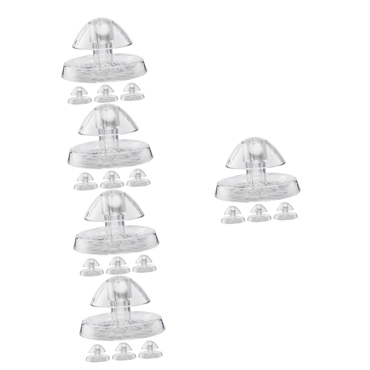 YARNOW 20 Piezas Trampa para Caracoles Capturador de Caracoles Atrapa Caracoles plástico Herramienta para atrapar Caracoles atrapa Caracoles de Acuario Trampa de Caracol Transparente