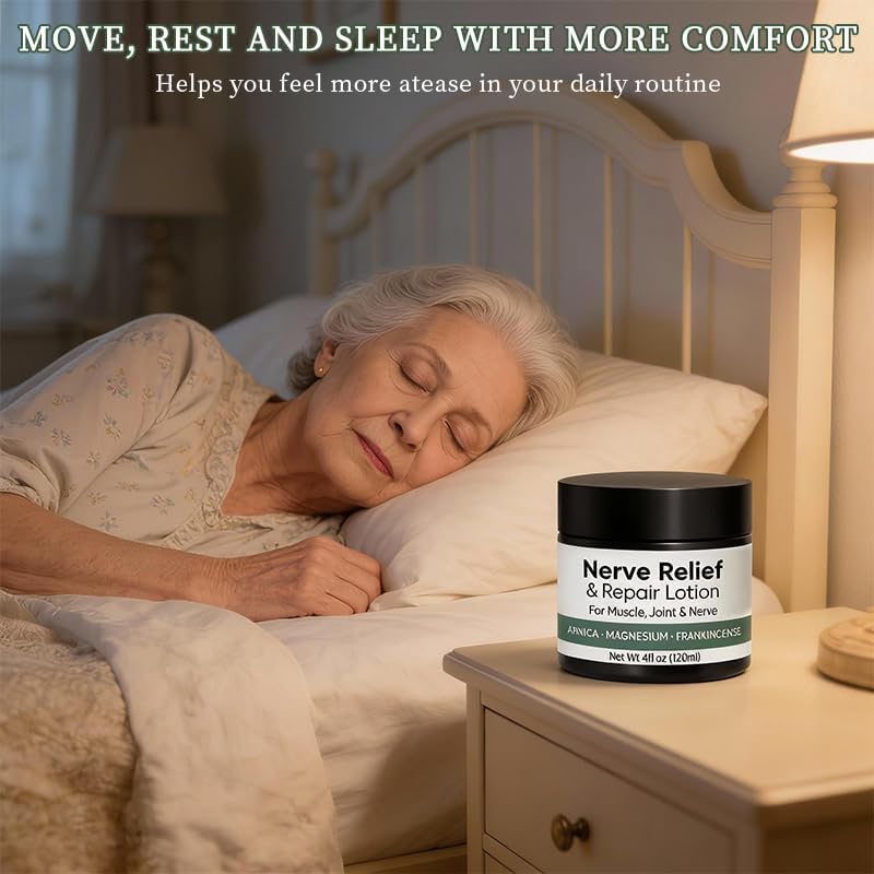 Alcura Nerve Cream, Alcura Neuropathy Lotion with Arnica, Magnesium for Body, Joint, Knee, Lumbar, Neck, Hand and Feet – 120GM 3