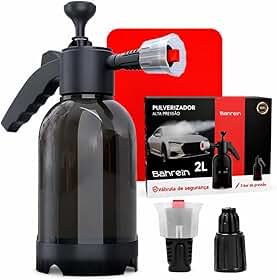 Pulverizador de Espuma Manual Automotivo Snow Foam para Carro, Pulverizador de Espuma com Bomba para Lavar Carro, Ideal para Limpeza Automotiva, Lavagem Profissional e Uso Doméstico