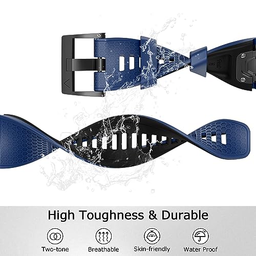 MYSNBKN 26 mm Quick Fit Strap for Fenix 8 51 mm/Fenix 7X/Fenix 6X/Fenix 6X Pro/Fenix 5X/Fenix 5X Plus/Fenix 3/Fenix 3 HR - Image 3