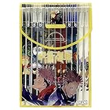 Anime School Supplies 12pcs Black pens Writing Pens School Office Accessories… (zhoushubi-12pcs)