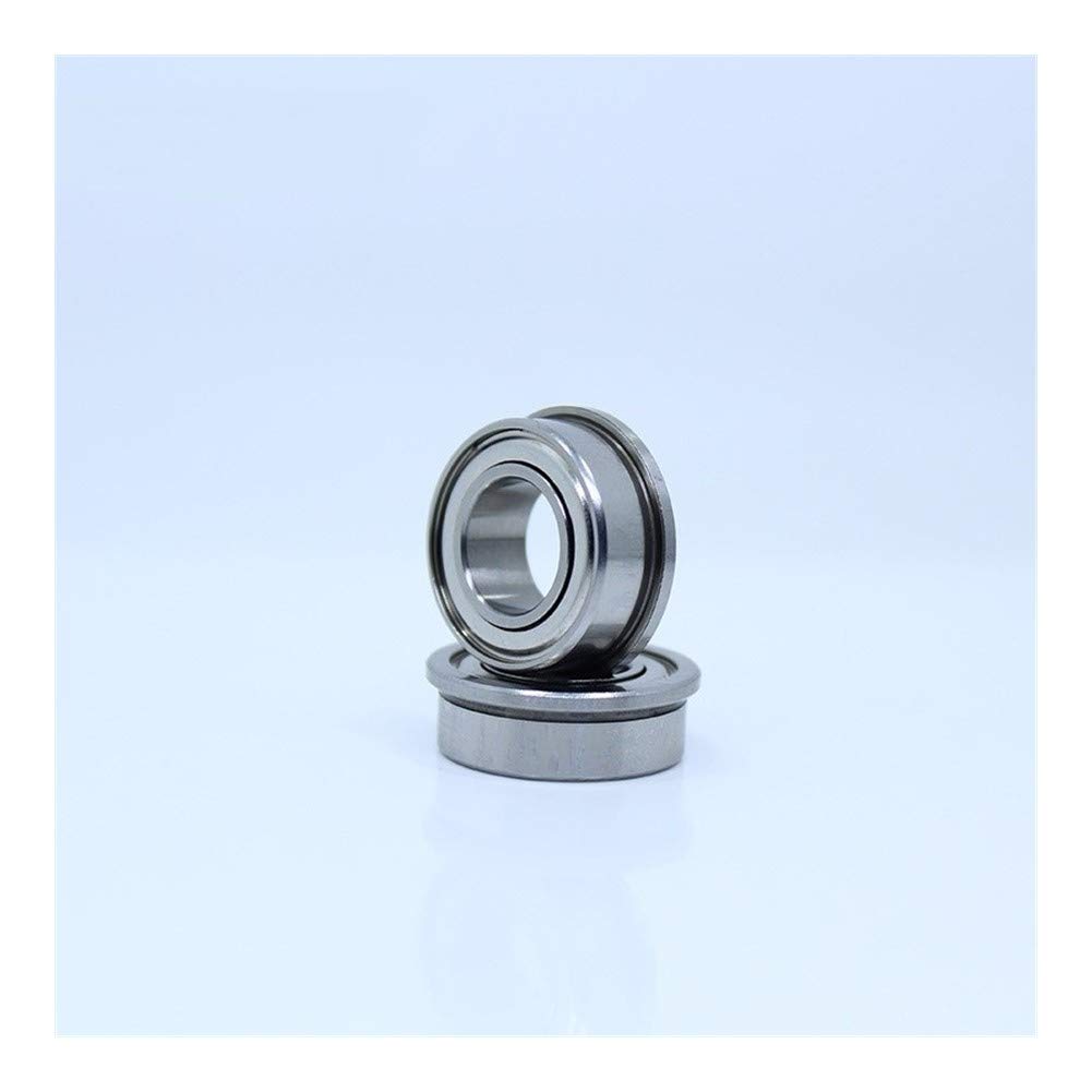 SUOFEILAIMU F6800zz F6801zz Flanged Ball Bearing F6001zz F63800zz Deep Groove Ball Bearing ABEC-1 Double Shielded Inch Ball Bearings 10PCS (Inner Diameter : F6800ZZ A1 10PCS)