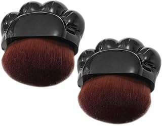 2pcs Black Foundation Brush and Sunscreen App...