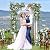 Giantex 7FT Wood Garden Arbor Trellis, Wooden Wedding Arch for Ceremony Party, Outdoor Archway Pergola for Climbing Plants, Pathway, Yard, Garden Decor, Easy Assembly (Honey Brown, 55''W x 85''H)