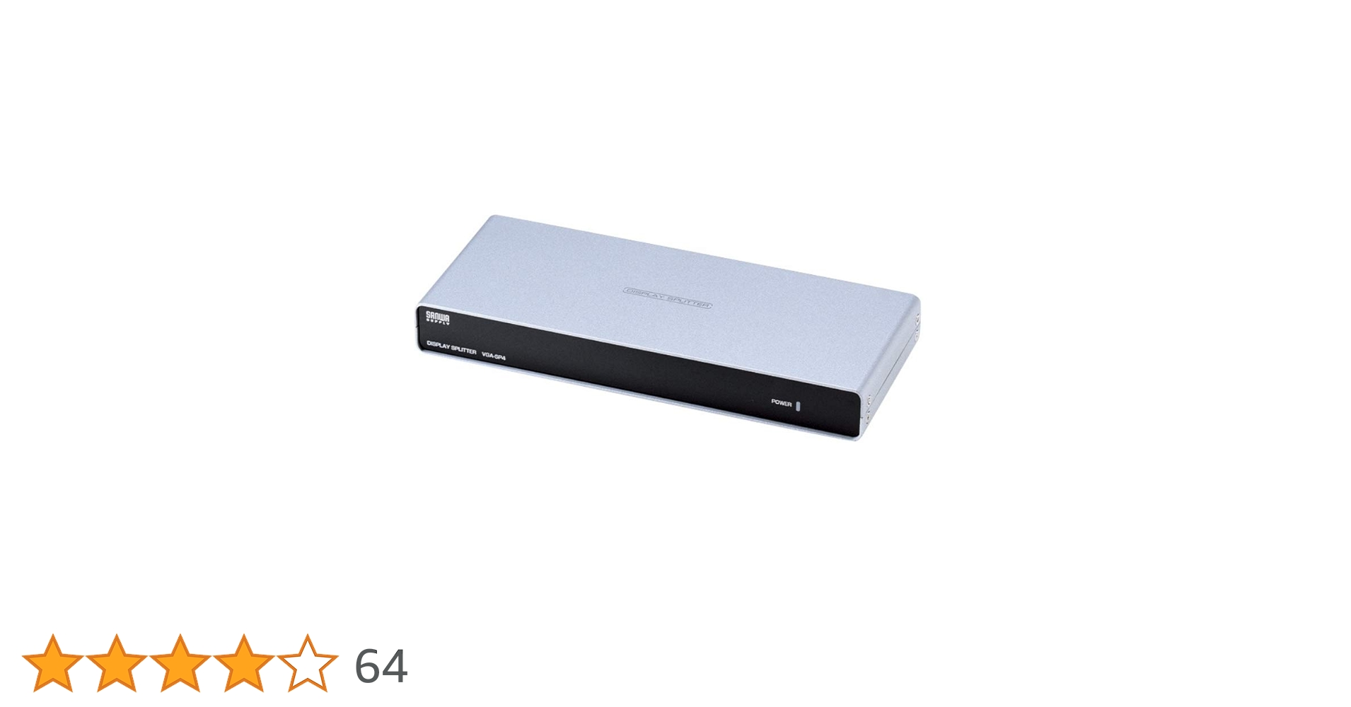 Amazon | サンワサプライ 高性能ディスプレイ分配器(4分配) VGA