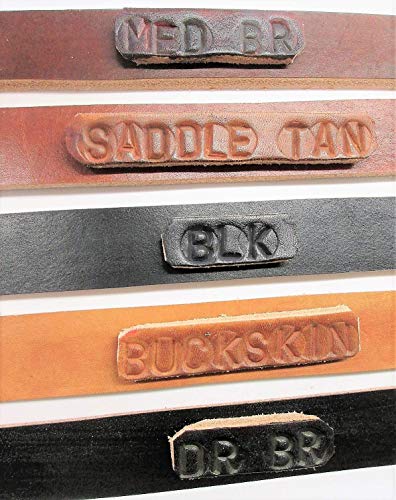 SUPER BELT* Gun-Work* 1/4" THICK- 3 Border Designs & 5 Color Picks *1-3/4" Wide3