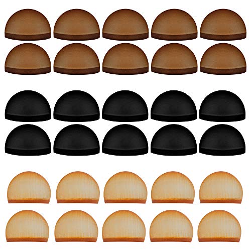 Tugaizi 30 Pack Nylon Wig Caps Stretchy Nylon Caps for Wig, Wig Stocking Caps for Women