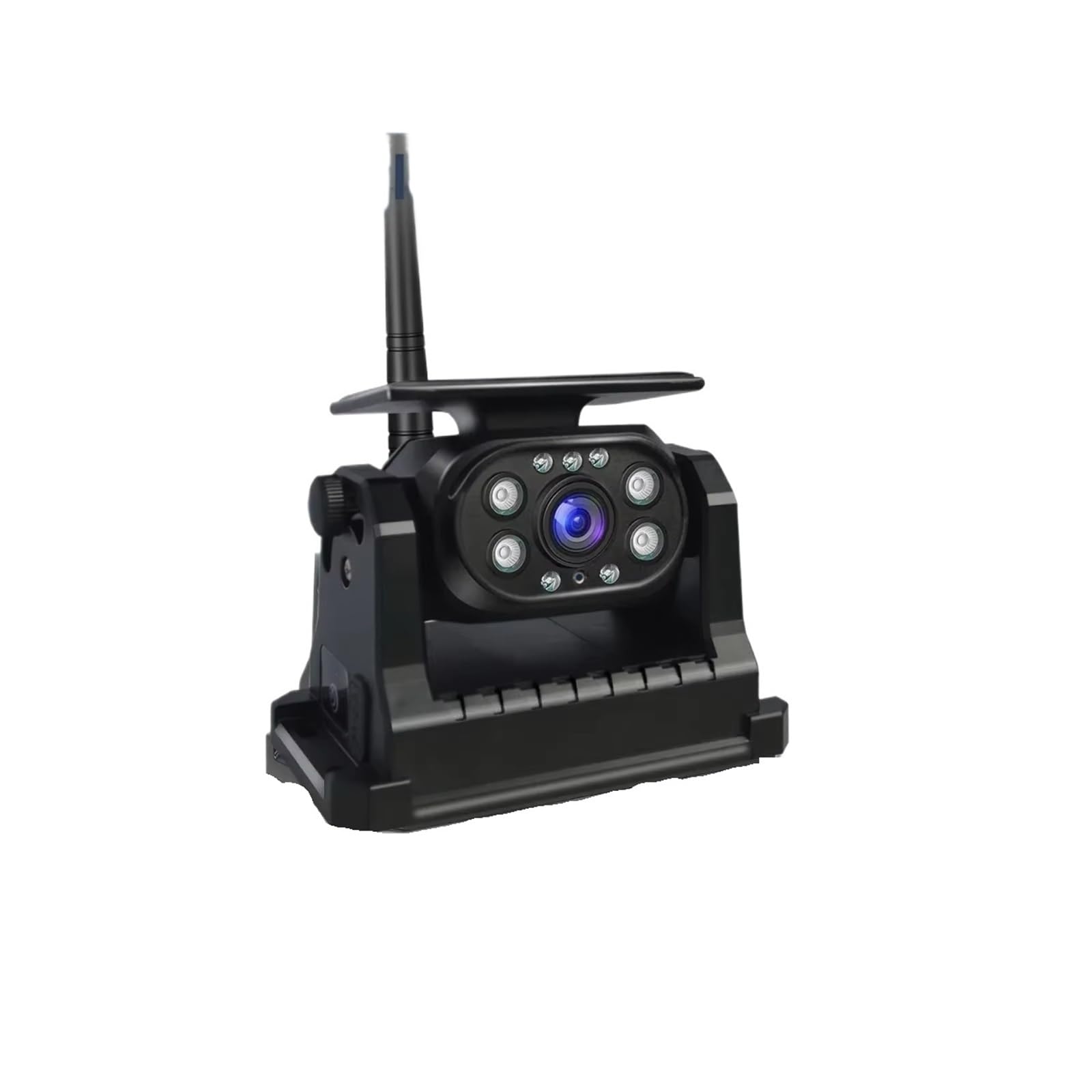 Lente Punto Ciego Respaldo Inversa Magnética Energía Solar WiFi Inalámbrica Teléfono Móvil iPhone Android con Batería Integrada para Camión Camper Protección estacionar