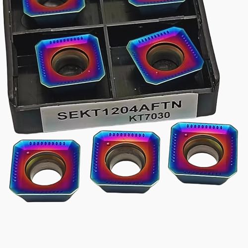 Puntas de fresado de carburo cementado SEKT1204AFTN KT7030 miniatura 2