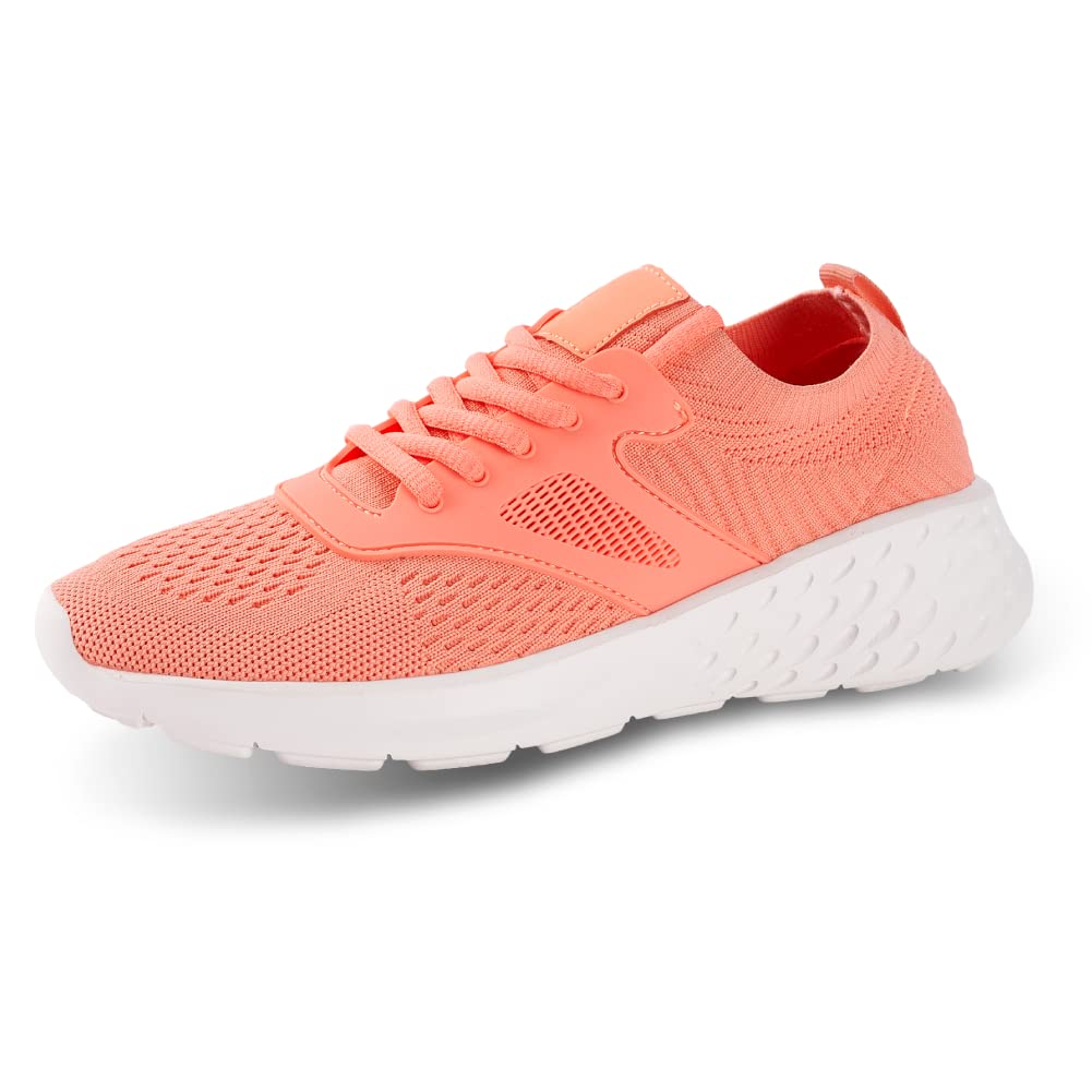 BELOS Women's Breathable Walking Tennis Shoes Lightweight Slip On Casual Sneakers for Gym Travel Work