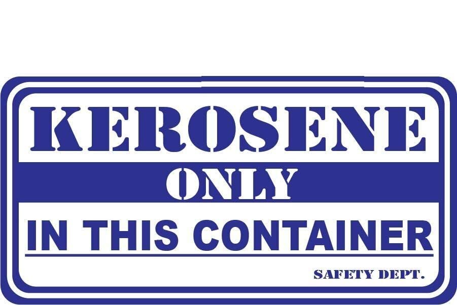 Amazon.com - Kramer Kerosene Only in This Container Blue White Fuel Can ...