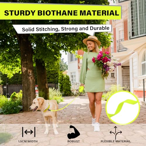 Loutep Biothane Long Line Dog Leash 5Ft thumb #3