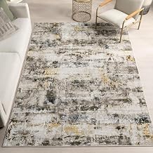 nuLOOM SpinClean Aaliyah Multicolor/Ivory, 9 x 12, Abstract, Soft and Cozy, High Traffic, Stain Resistant, Easy Clean, Durable, Machine Washable Area Rug for Bedroom, Living Room, Dining, Den