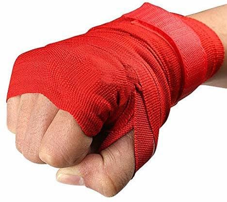 ArrowMax Gym WRAP Gloves with Wrist Support Punching Bandage Gym & Fitness Gloves (Red)-image-13