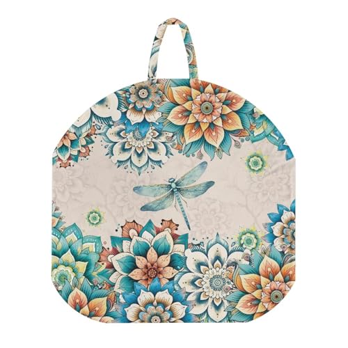 Wiryuouvt Ethnic Dragonfly Nursing Pillow Cover Soft Breathable Feeding Pillow Slipcover for Breastfeeding Moms Fits Standard Infant Nursing Pillow for Boys and Girls Pillow Not Included