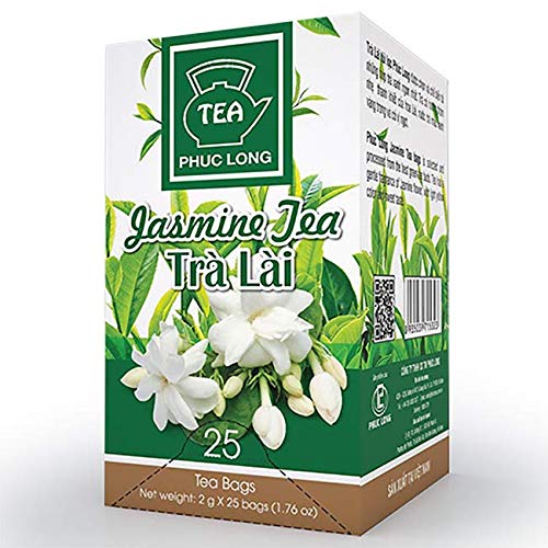 03 Boxes ( 1 box 25 packs) - Jasmine Tea Bag - Tra Lai Tui Loc - Phuc Long Viet Nam