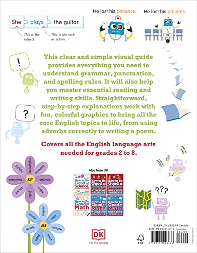 How to Be Good at English Language Arts: The Simplest-ever Visual Guide (DK How to Be Good at)