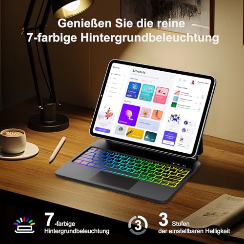 Teclado Magic Keyboard para iPad Pro 11 retroiluminado con panel táctil 6