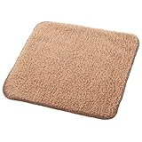 アルファックス チェアパッド 極暖 お尻あったか敷きパッド ブラウン 45×45cm