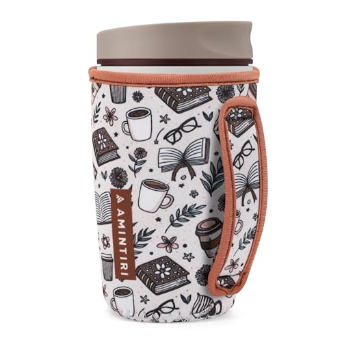 Neoprene Cover with Handle for Owala SmoothSip Slider, Coffee Tumble Sleeve