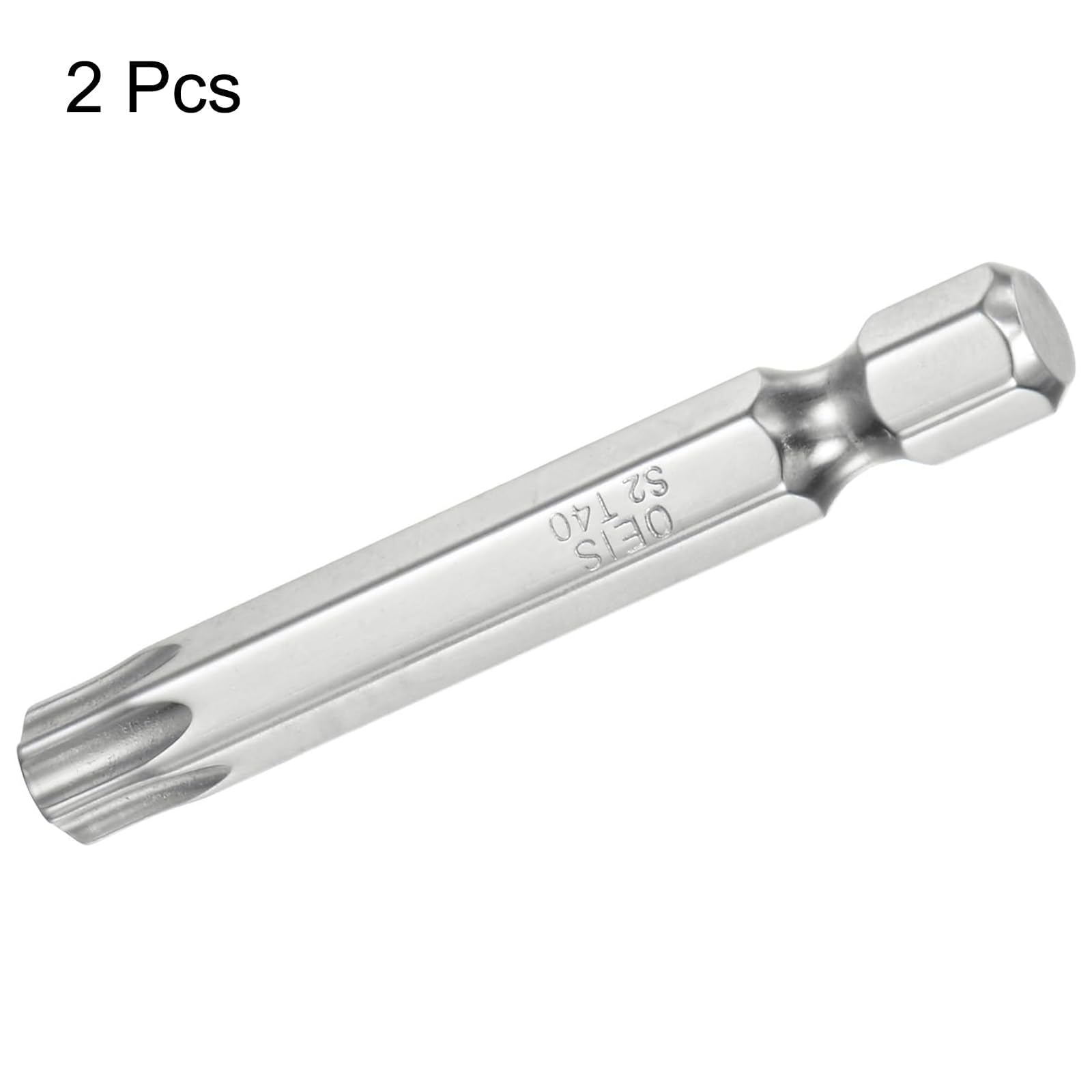TA-VIGOR 2Pcs T40 Torx Head Screwdriver Bits 1/4 Inch Hex Shank - Image 3