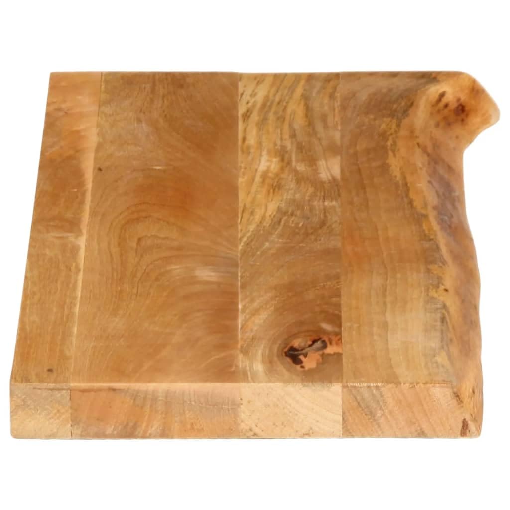 vidaXL Dessus de Table à Bord Vivant 90x30x3,8 cm Bois Massif manguier, Dessus de Table en Bois, Dessus de Table d'appoint, Dessus de Table à Bord Vif