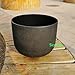 Siceeoly 432 Hz 10 inch F Note White and 8 inch A Note Black Crystal Singing Bowls Chakra Meditation Frosted Sound Healing Quartz with 1 Travel Carry Case Bag 1 Mallet Suede 1 Strikers 2 O-rings