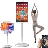 LISTaRSw 32″ Portable Smart TV with 4k HD Touchscreen, Android 12.0 Smart Board, Built-In Battery(4-6h), Wireless Screen Mirroring, For Learning, Office Work, Entertainment