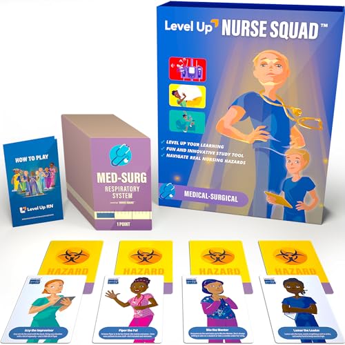 Med Surg Lernkartenspiel - Nursing School Exam Prep - Nursing Student Essentials - Vorbereitung auf 2025-2026 NCLEX ATI HESI Prüfungen (medizinischer chirurgischer Erfolg)