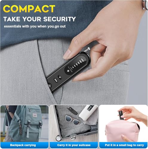Image of Hidden Camera Detector, Anti-Spy Detector, Hidden Device GPS Detector, Camera Detector, Bug Detector, Privacy Protector, Signal Scanner for Hotels Office Home Travel Sensitivity (T01)