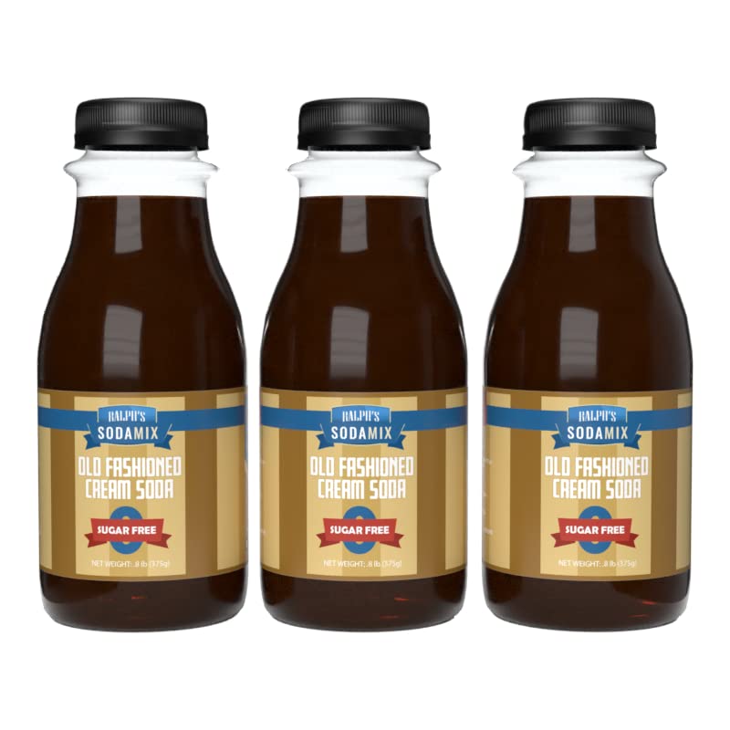 Buy Ralph's SUGAR FREE Old Fashioned Cream Soda Sparkling Water Sodamix