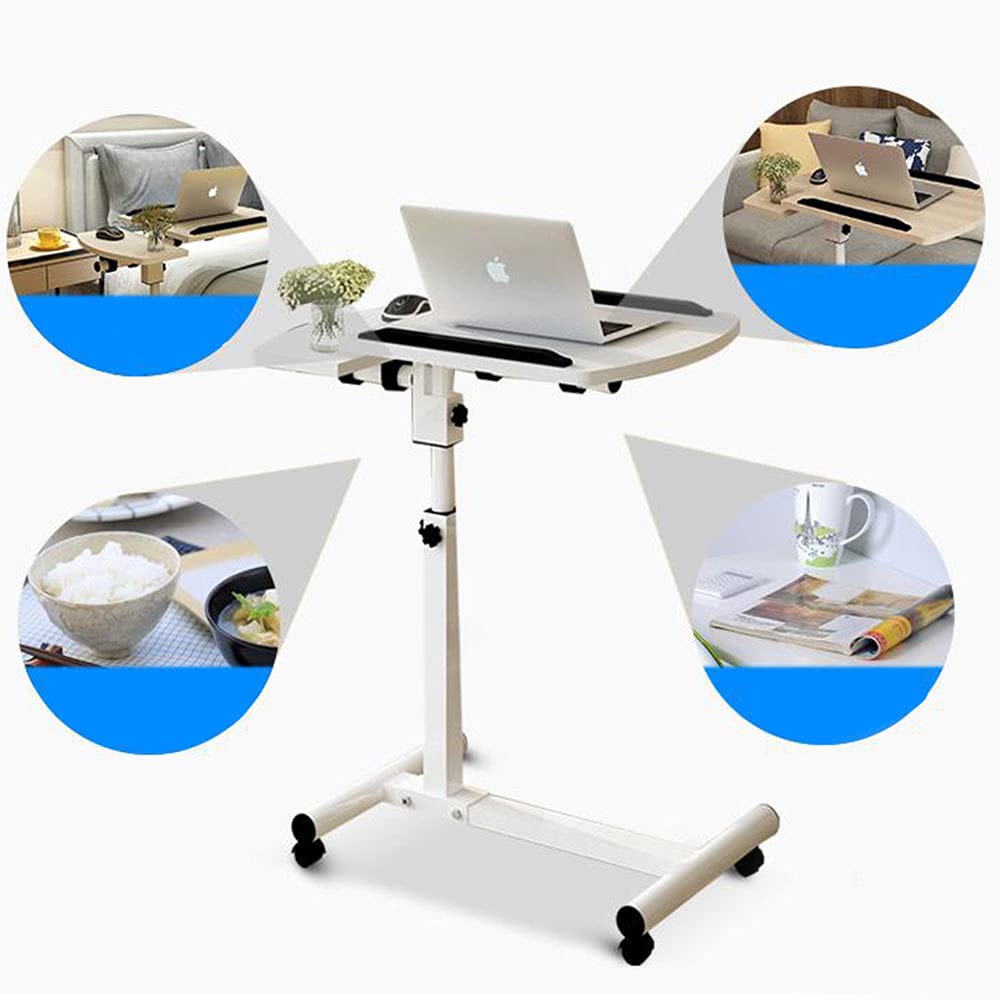 BAKAJI Table Basse Pliable Plateau Petit-Déjeuner - Support Ordinateur Portable 60x40x28 Cm - Gris