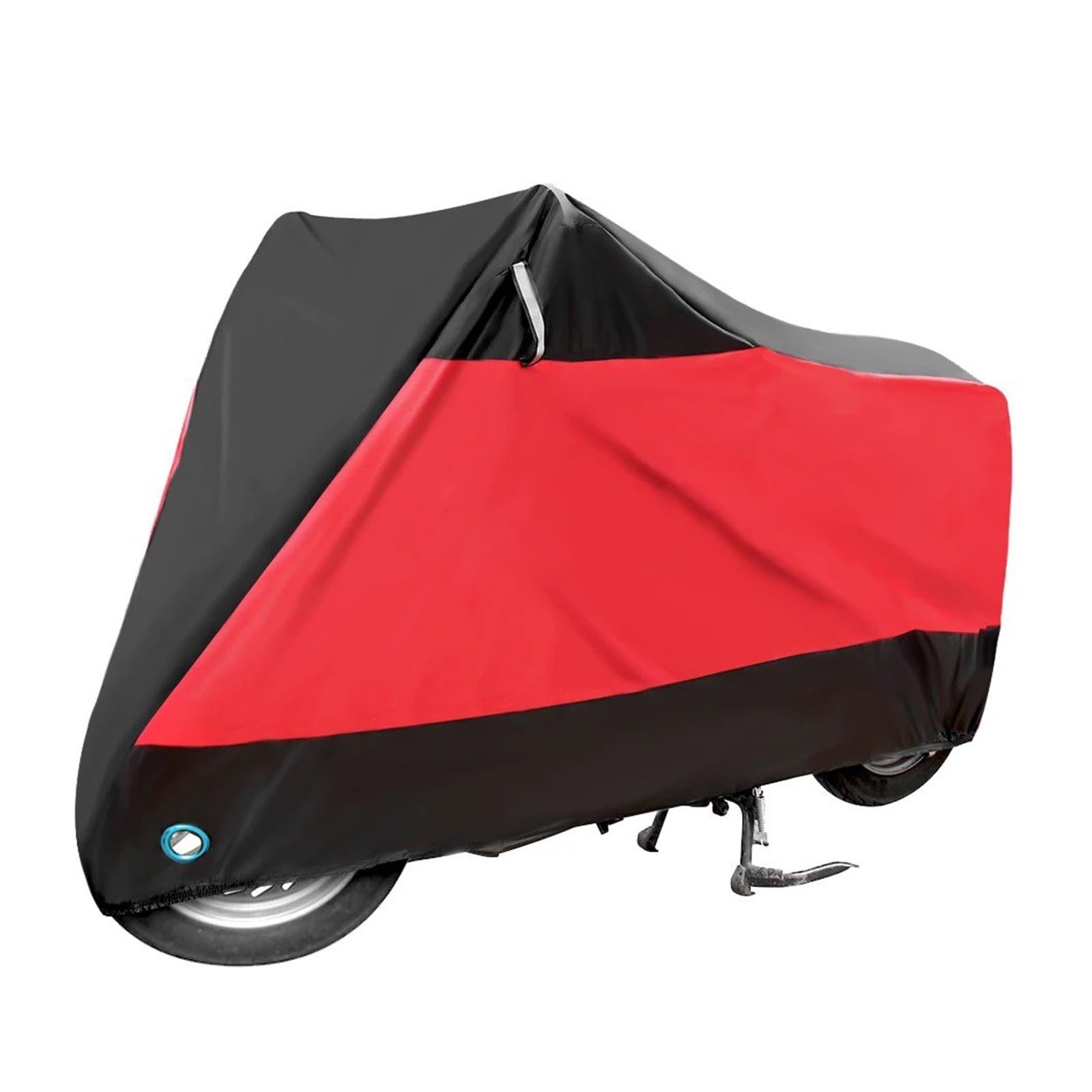 Funda para Motos para Moto Scooter M-4XL Protector Prueba Polvo para Motocicleta para Lluvia Impermeable para Las Estaciones para Al Aire Libre(MCZ002 Red)