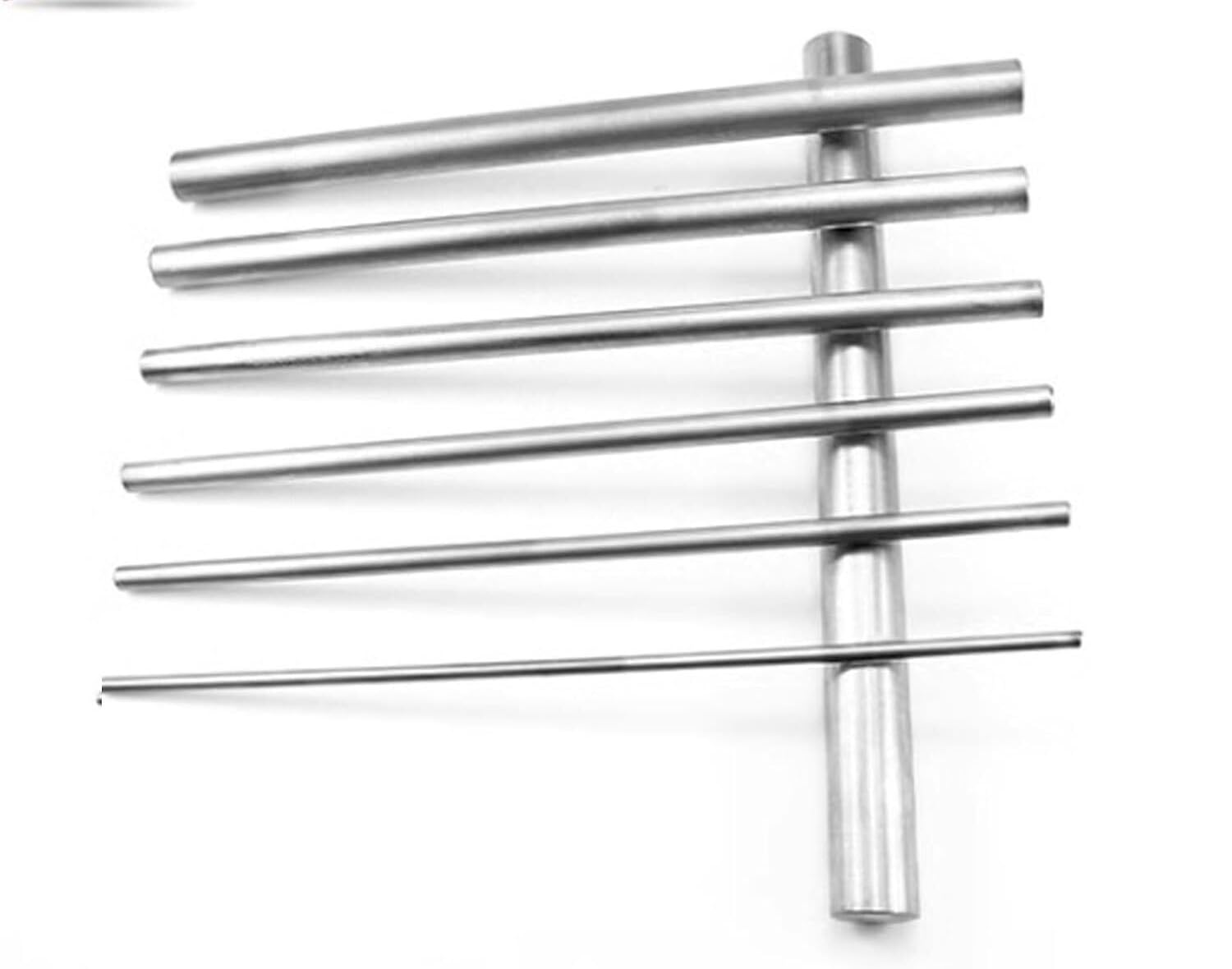 Aste in lega TA2 - Lunghezza 500 mm, diametro da 2,5 mm a 5 mm, ad alta resistenza, leggere, 1 pz(3.5x500mm)