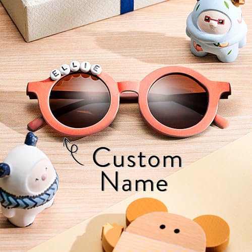 Kids Sunglasses Party Favors, Personalized Gift for Girls Boys Custom Cute Sun Glasses for Birthday Party4