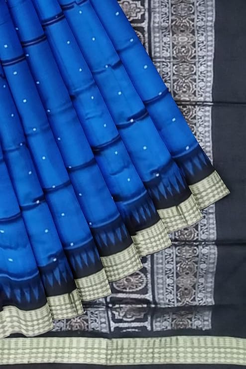 Image of Handmade Pure Bomkai Silk Saree Khandua Natural Silk Ikkat Saree For Women /Ethnic Wear /Traditonal Saree /Handloom Saree With Regular Fit Blouse Piece