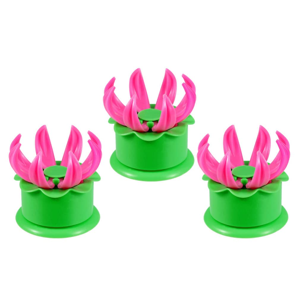 Chinese Baozi Maker Bun Mold: Dumpling Maker Steamed Stuffed Bun Making Mold Pastry Pie Steam Bun Mold Accessories 3pcs