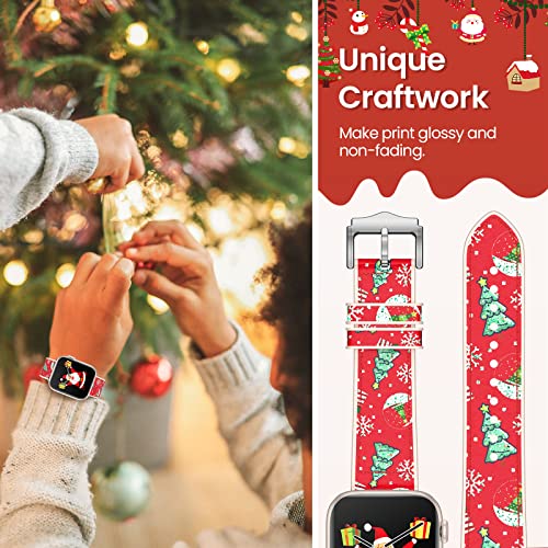 Kamita Cinturino Natalizio Compatibile con Apple