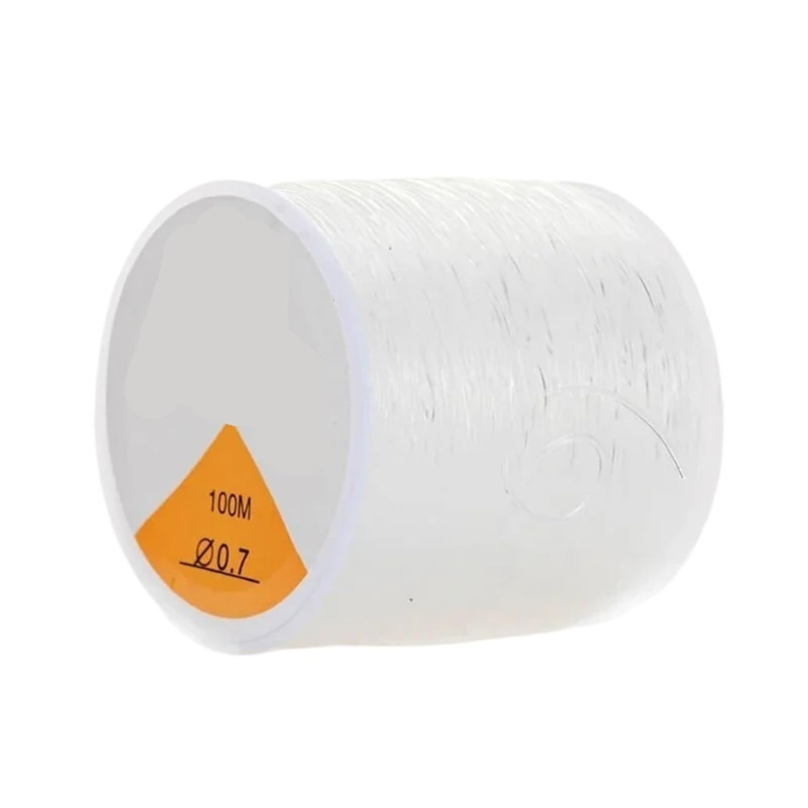 Band FüR ArmbäNder 500/100 m transparente, elastische Kristallschnur for die Schmuckherstellung (DIY-Armbänder, Halsketten, Accessoires)(0.7mm,500m(5 Rolls))