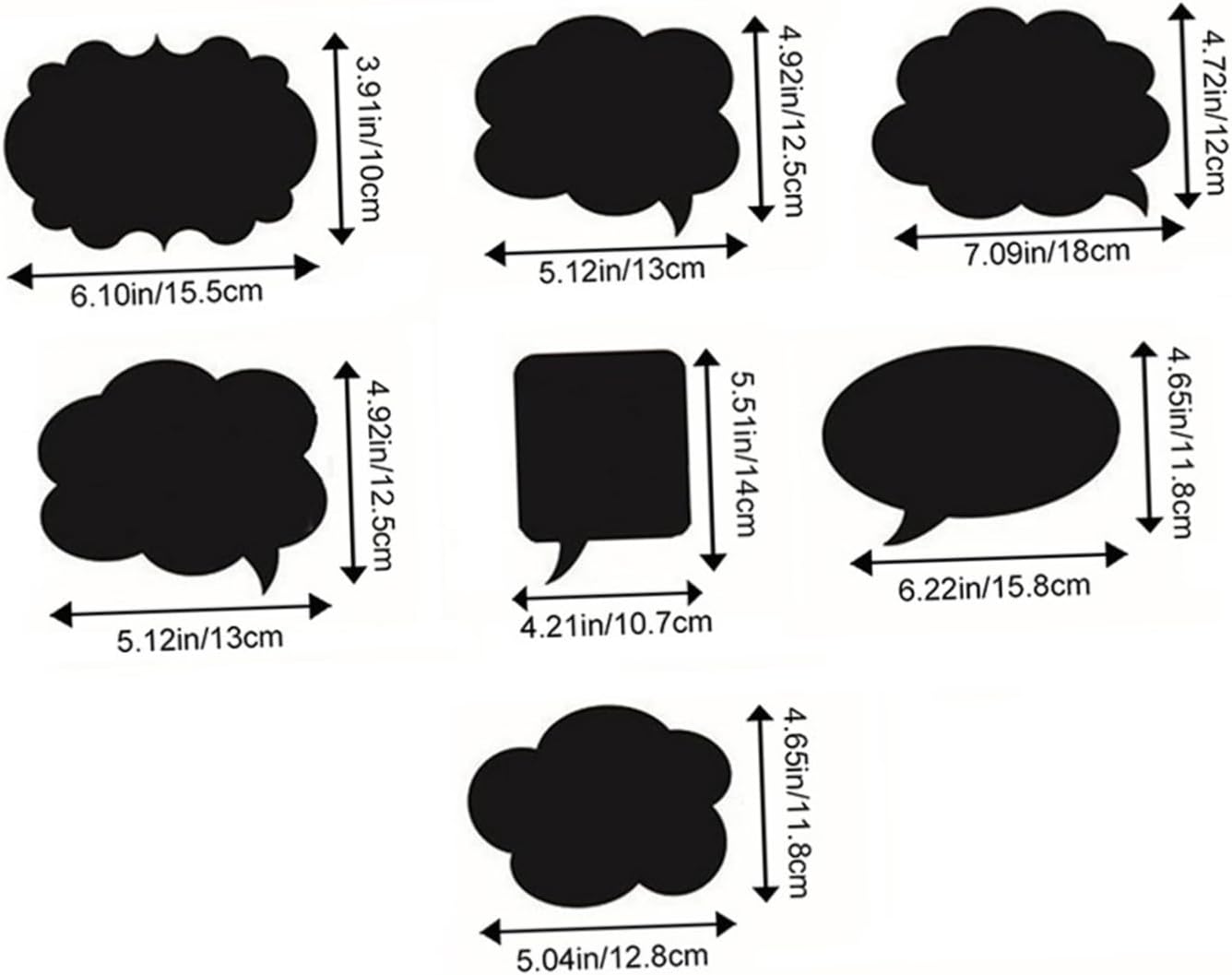 Uonlytech 1 Set Black Wedding Photo Booth Props Set Writable DIY Cards for Unique Reception Fun Interactive Bachelorette Party Photo Props Lightweight Design for Easy Setup