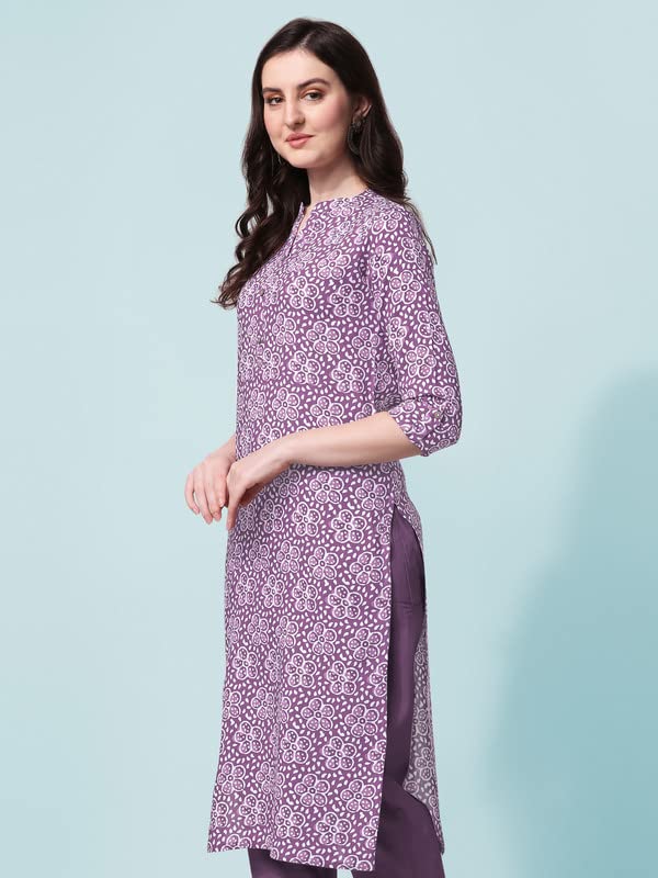 Image of MIRCHI FASHION Women's Straight Fit Paisley Printed And Embellished Kurta Set with Dupatta and Trouser